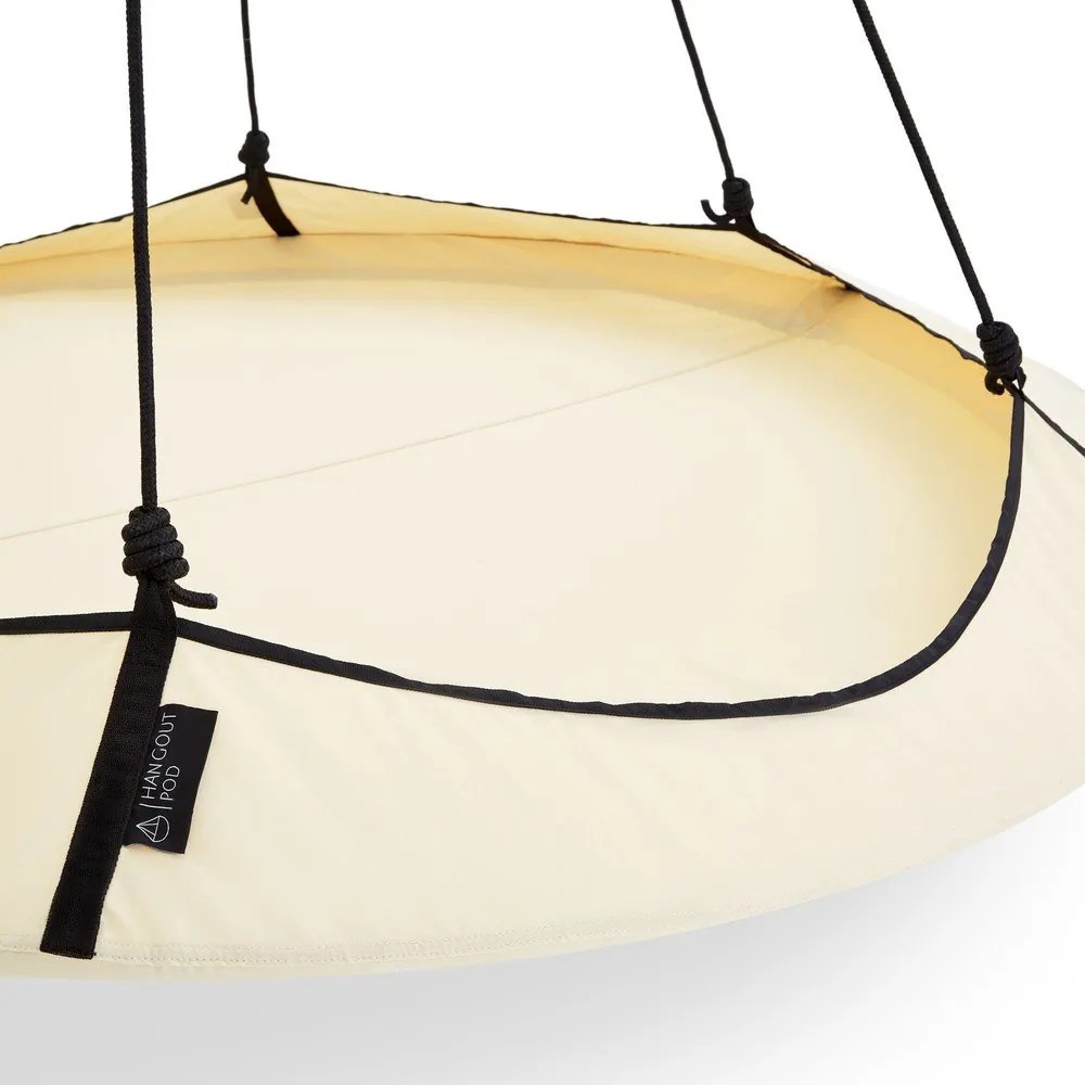 Krémszínű kerti hinta - Hangout Pod