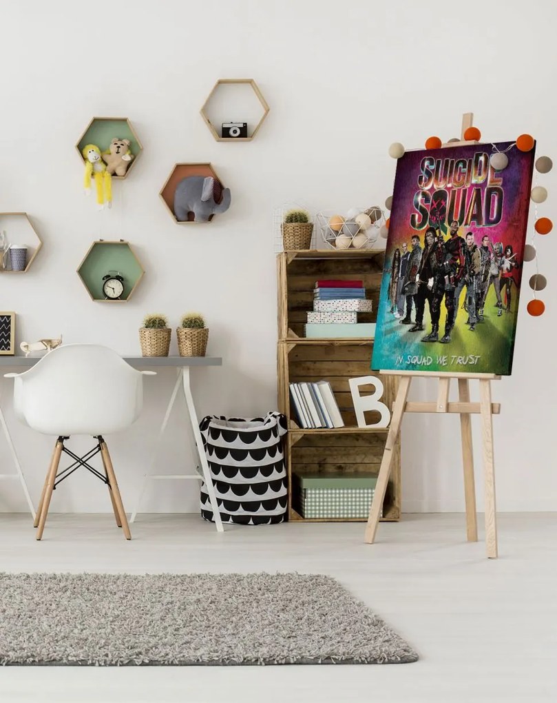 Art Group Vászonkép DC Comics Suicide Squad (Neon) Méret: 60 x 80 cm