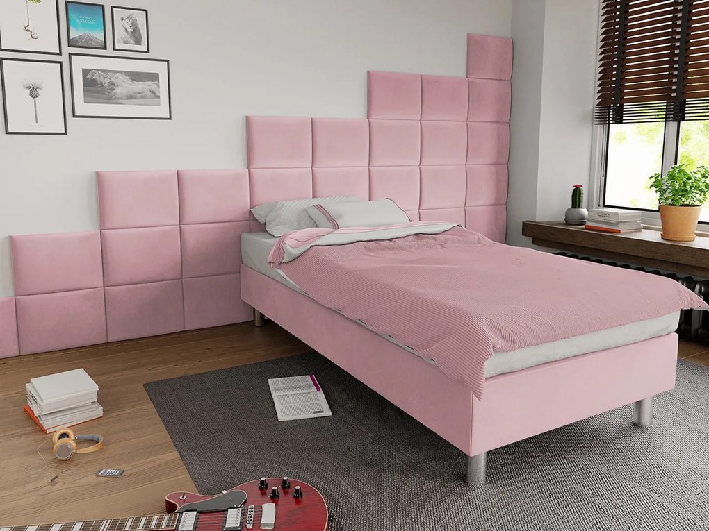 Kárpitozott fali panel Pazara 40x30 cm (öko-bőr soft 017 (fehér). 1054381