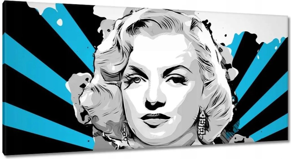 Festmények 115x55 Marilyn Monroe Színésznő