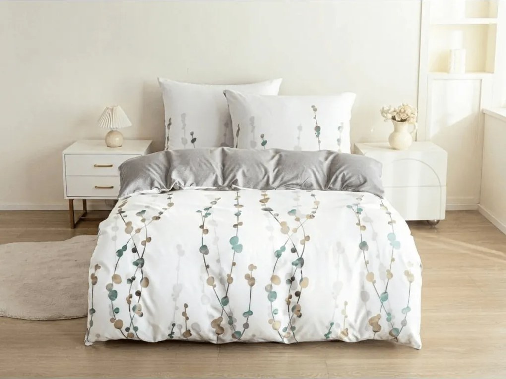 Mikroszálas flanel ágyneműhuzat CALIWA fehér Ágyneműhuzat mérete: 70 x 90 cm | 140 x 200 cm