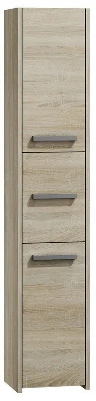 S33 fürdőszoba szekrény, sonoma