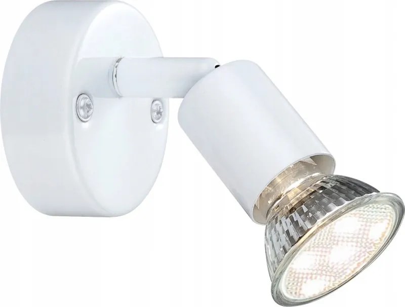 Olana led spot lámpa fehér 57381-1L Globo állítható 3W GU10