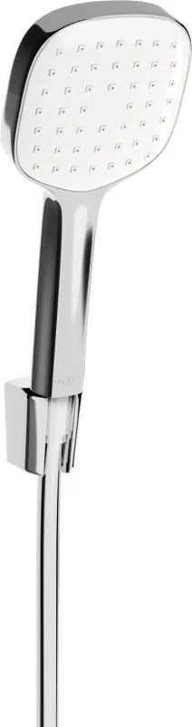 Mexen R-33 pontszerű zuhanykészlet, króm/fehér - 785335052-02