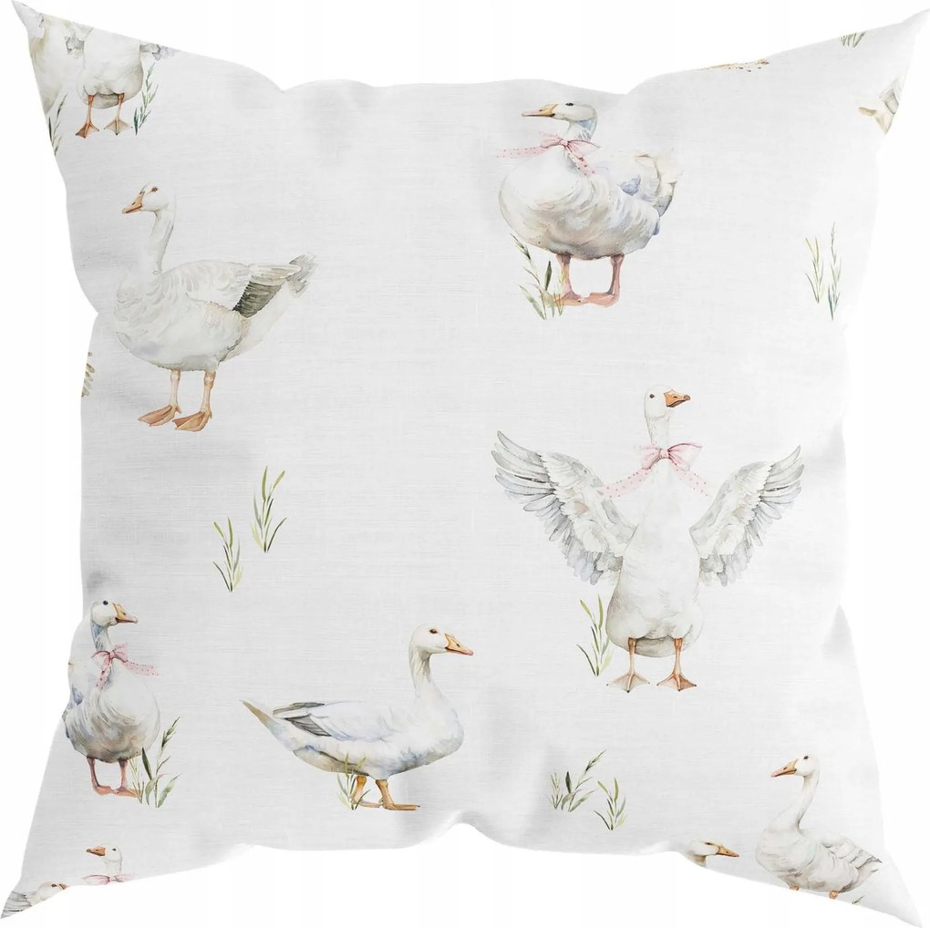 Gyerek párnahuzat 40x40 Gyerek párnahuzat Pasztell liba