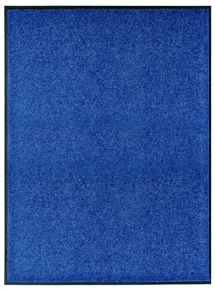 kék kimosható lábtörlő 90 x 120 cm