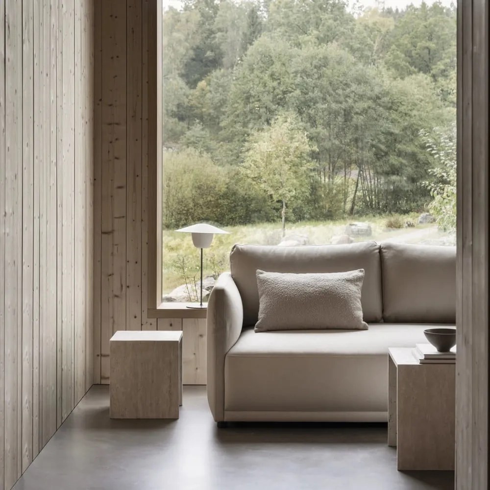 Kő tárolóasztal szett 2 db-os 45x45 cm VARU – Blomus