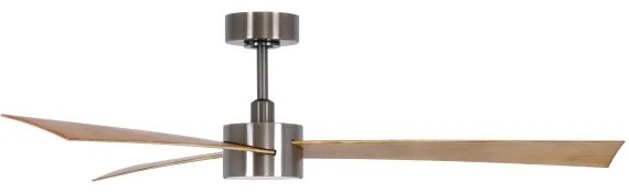 Lucci air 21610449-LED Dimmelhető ventilátor CLIMATE 1xGX53/12W/230Vbarna/króm