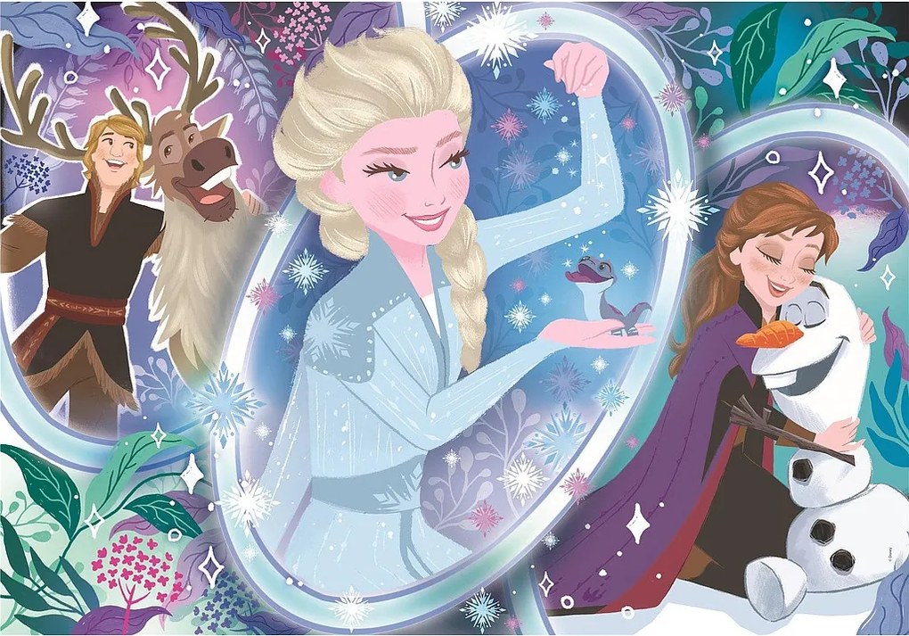 Disney Jégvarázs Spell 104 db-os puzzle Clementoni