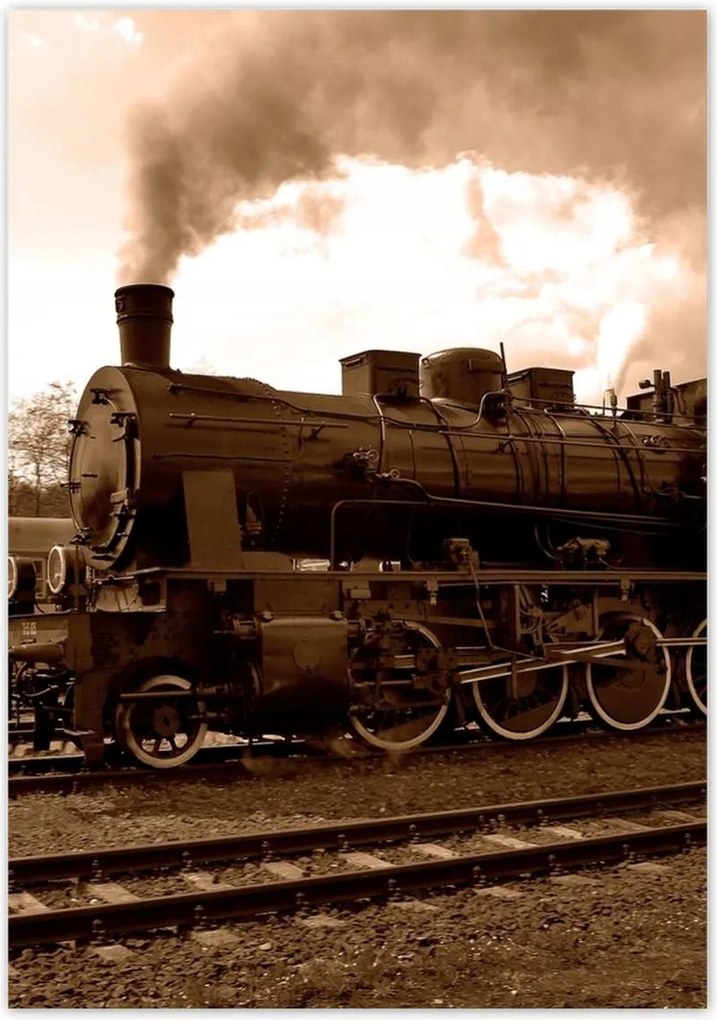 Poszterek 70x100 Mozdony TR565 Wolsztyn