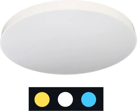 LED mennyezeti lámpatest LED/300W/230V 3000/4000/6500K átm. 120 cm fehér