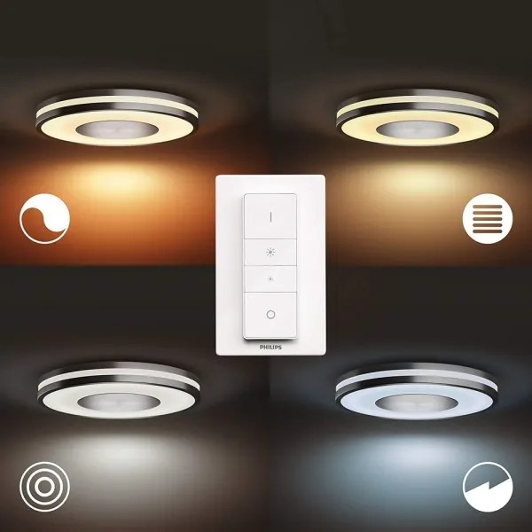 Philips 32610/48/P6 - Hue BEING LED 27W 230V dimmable light + remote