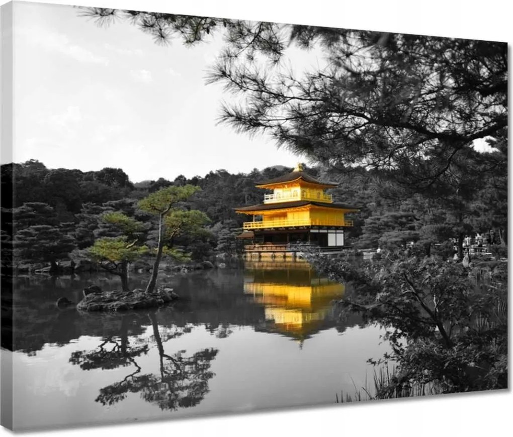 Vászonkép 40x30 Buddhista templom