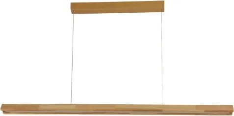 Brilagi - LED csillár kábelen UMEA WOOD LED/30W/230V 120 cm kaucsukfa