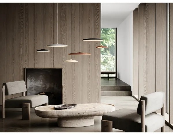 DFTP by Nordlux - LED Dimmelhető csillár zsinóron ARTIST LED/24W/230V átm. 40 cm réz