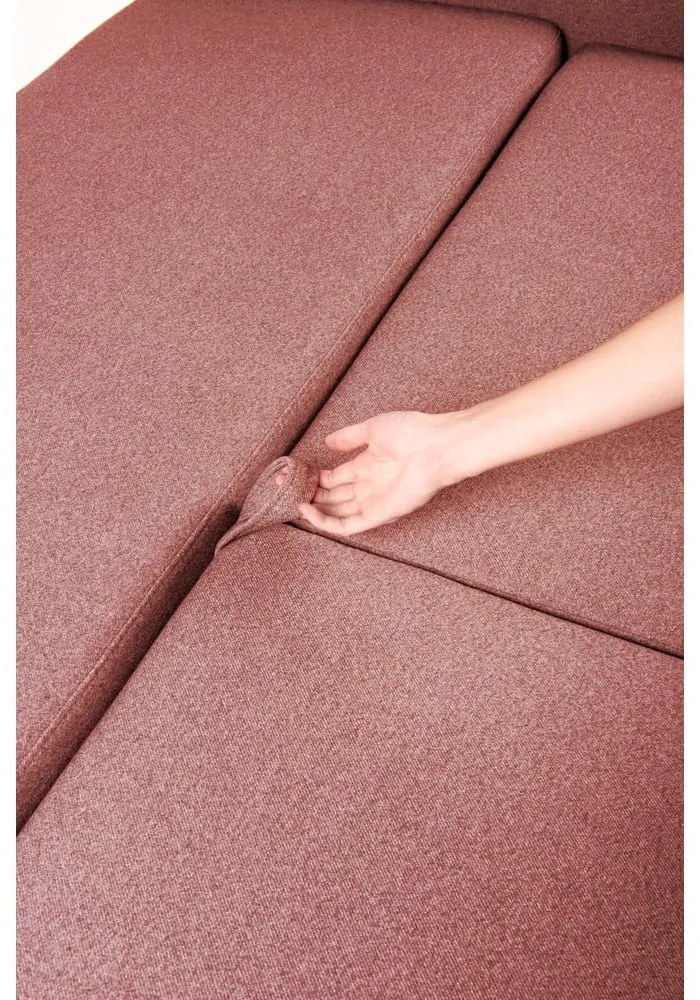 Rózsaszín kinyitható kanapé Pop - Bonami Selection