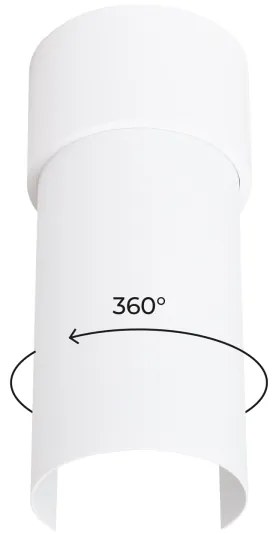 Sollux SL.1673 - Mennyezeti lámpa FLASH 1xE27/15W/230V fehér