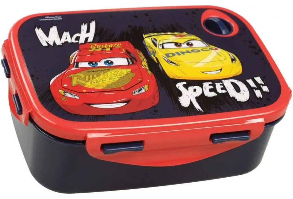 Disney Verdák Speed szendvicsdoboz