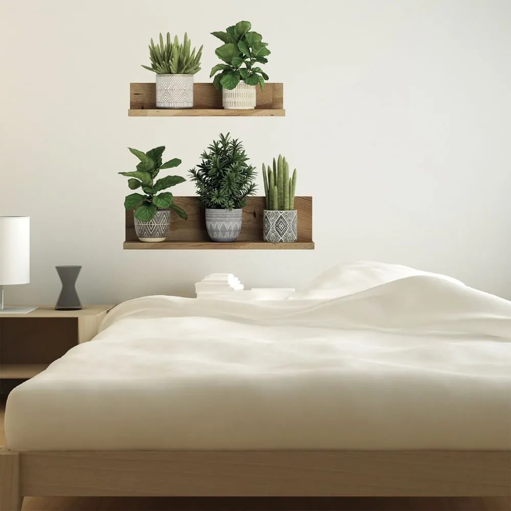 Falmatrica 60x35 cm 3D effect Green Plants – Ambiance