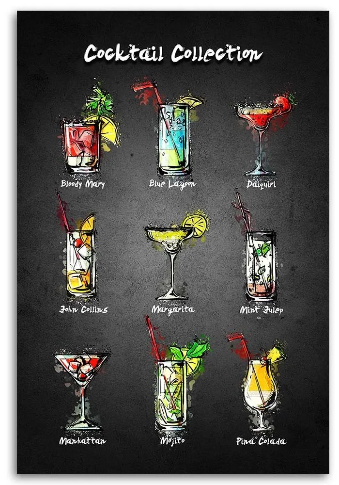 Gario Vászonkép Koktél kollekció - Gab Fernando Méret: 80 x 120 cm