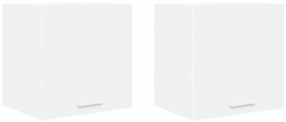 Függő szekrény ajtóval Riga 2 pcs Fehér 40 x 31 x 40 cm Faanyag