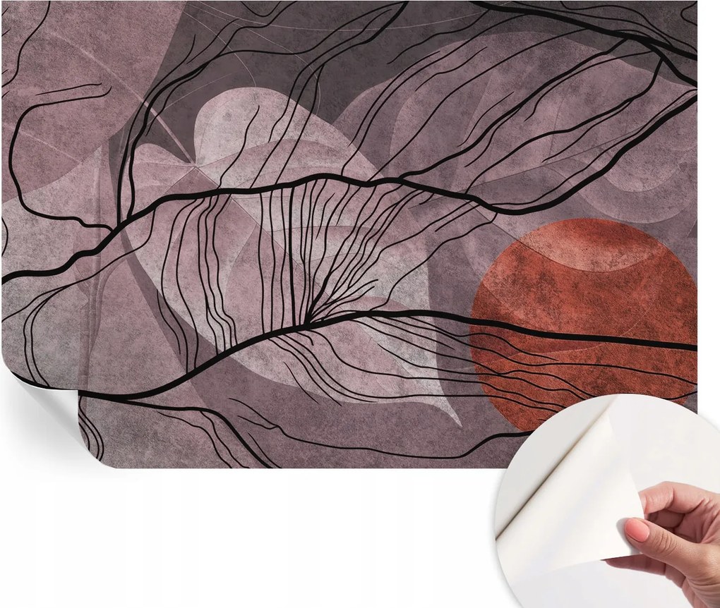 Dekoratív Fali Fotótapéta Energikus absztrakt 104x70 cm