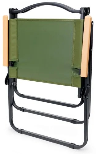 Összecsukható kempingszék zöld