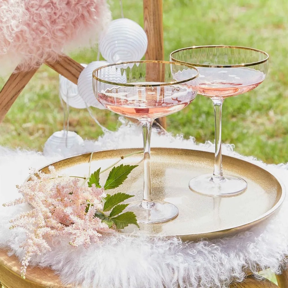 GOLDEN TWENTIES pezsgős pohár 400ml