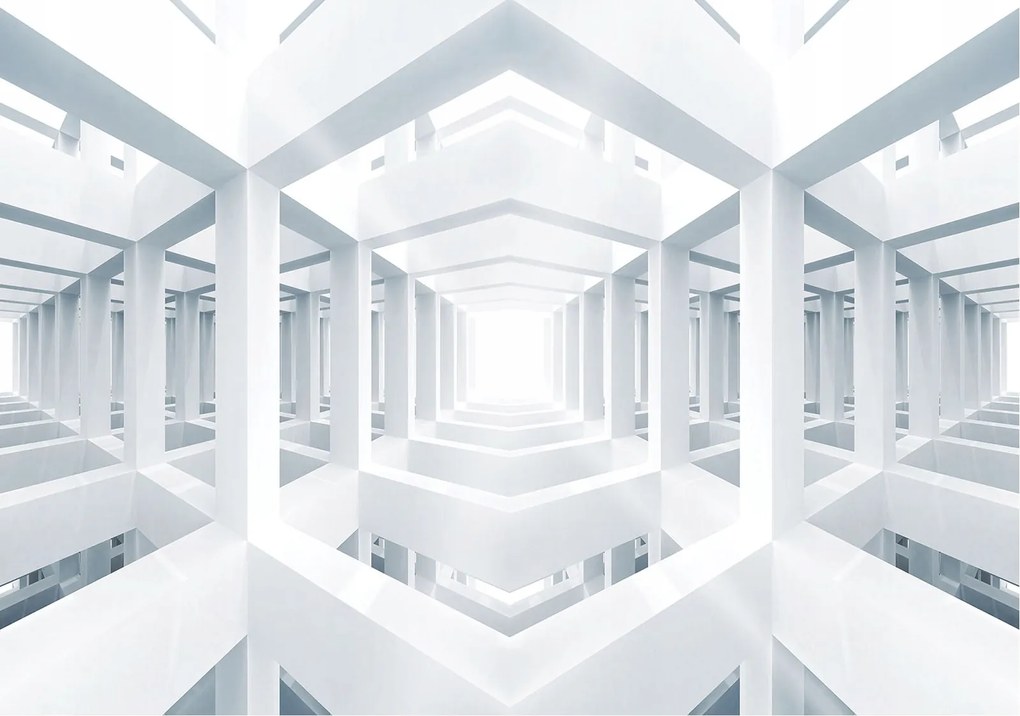 Fotótapéta Szimmetrikus Perspektíva Minimalizmus Futurizmus 520x318 nyugalom +ragasztó