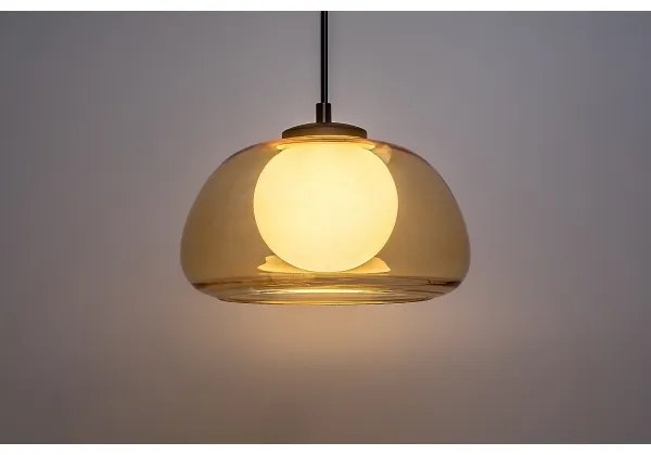 Rabalux 72273 - Csillár zsinóron ELOWEN 1xG9/5W/230V barna/füstös