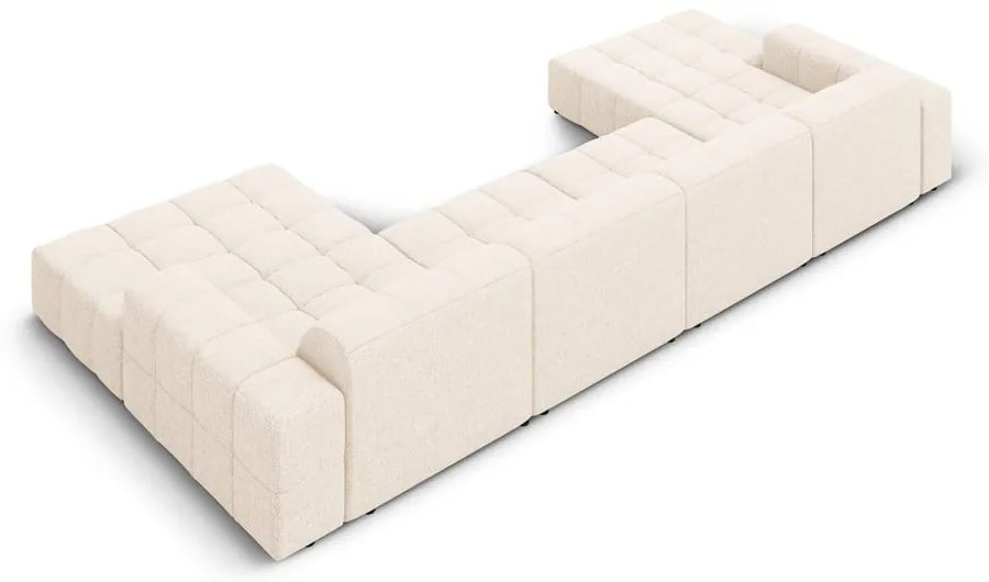 Krémszínű sarokkanapé (U alakú) Chicago – Cosmopolitan Design