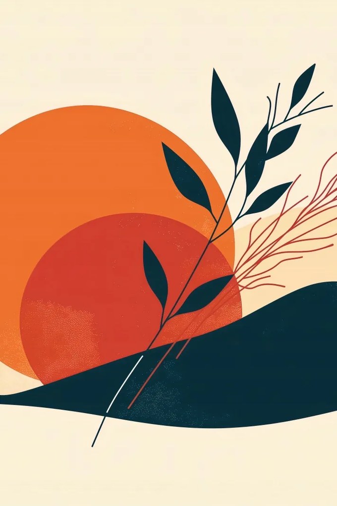 Poszter 61x91,5cm Alkonyat a csendben