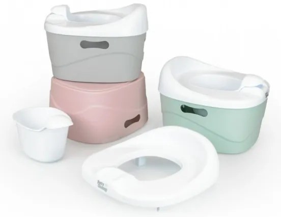 DiaperChamp - Bili 3in1 POTTYCHAMP szürke