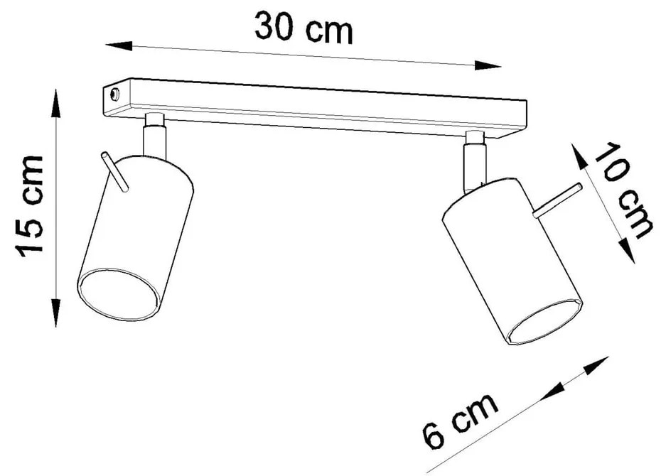 Ludwik fa mennyezeti lámpa - Nice Lamps