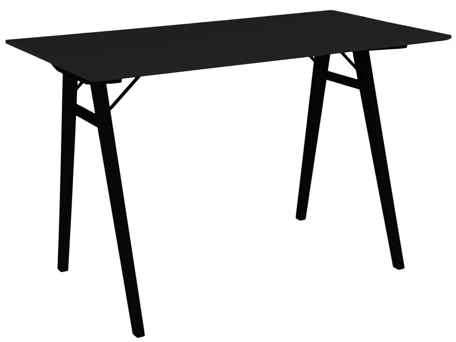 Vojens íróasztal, fekete 120x60x75 cm