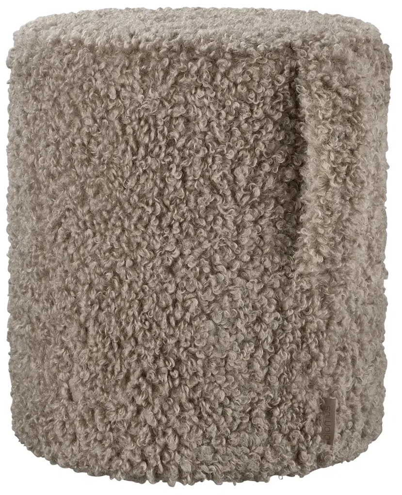 Puff, TEDDY kollekció | Ma 40 cm, Ø 35 cm - Szivacs - Blomus