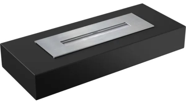 BIO kandalló INDIA/MAX 10x67 cm 3kW fekete TUV tanúsítvánnyal