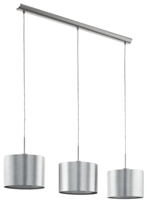 Eglo 39353 - függeszték SAGANTO 3xE27/60W/230V