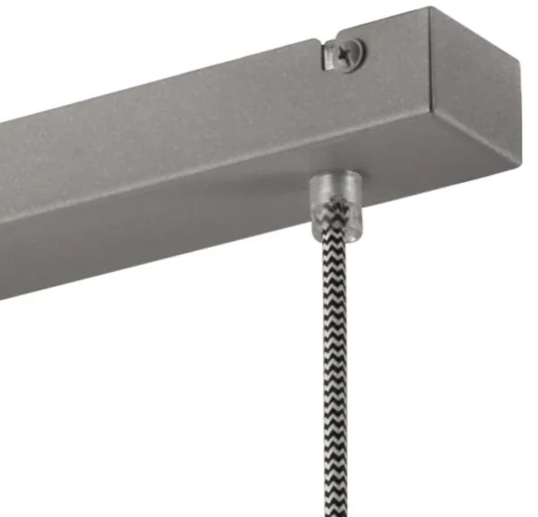 Csillár zsinóron LIVIA 3xE27/60W/230V