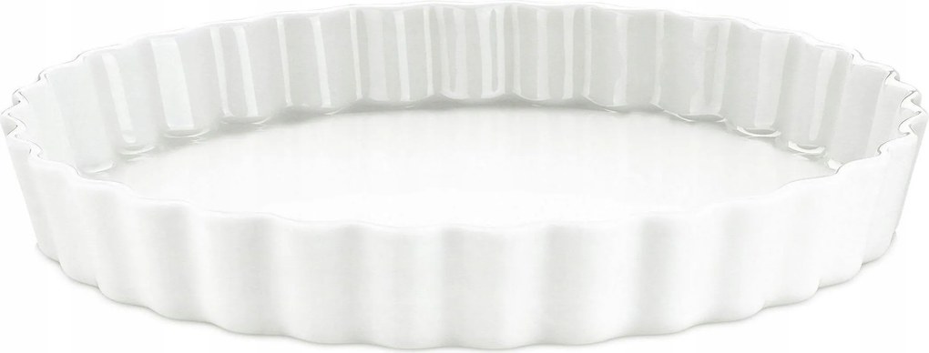 Kerámia Tarte/Quiche/Muffin/Sütemény Sütőforma, 11,5 cm, Fehér