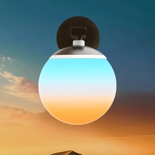 Aigostar - LED RGBW Dimmelhető fali lámpa MESH Intelligens LED/8W/230V + távirányító