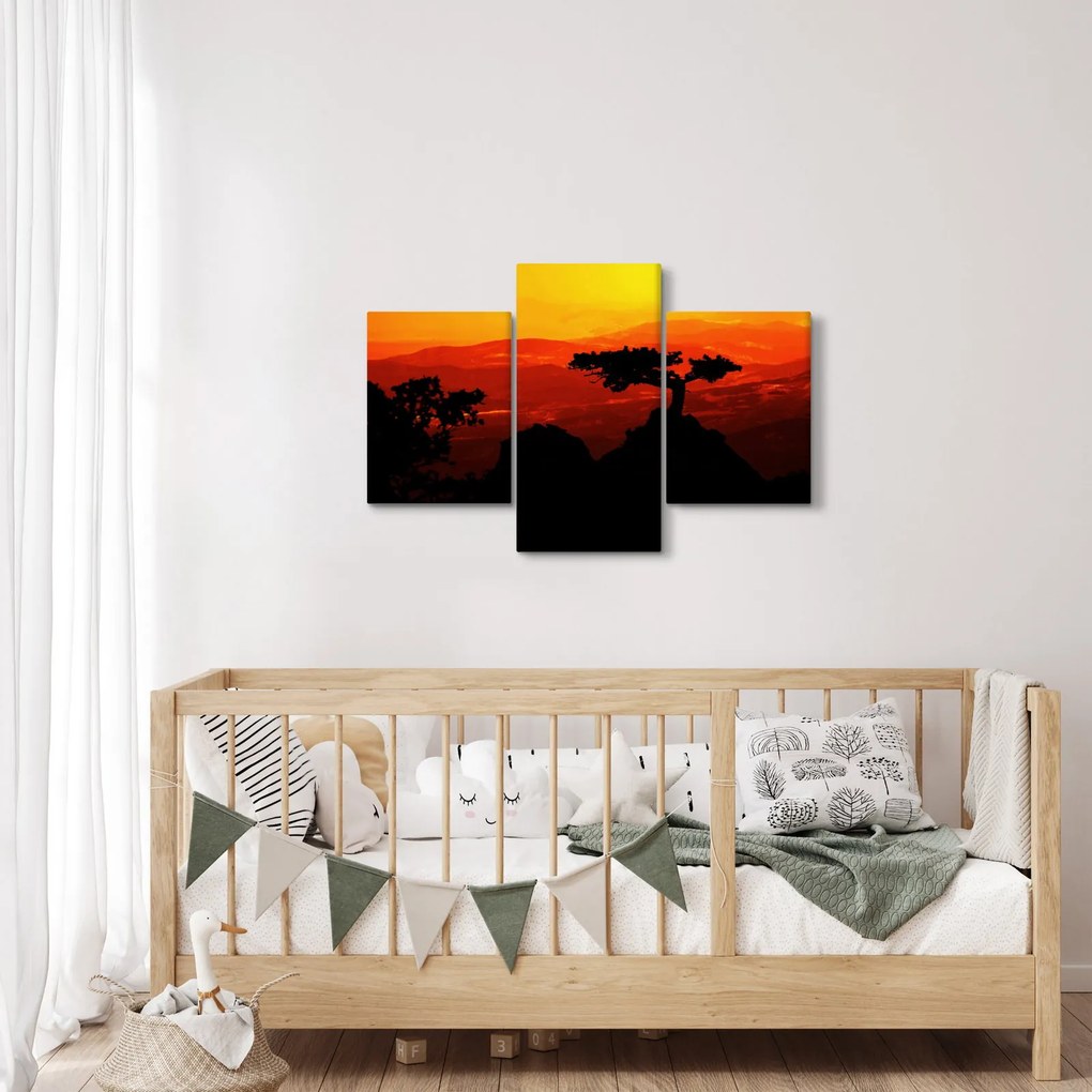 Kép - naplemente (90x60 cm)