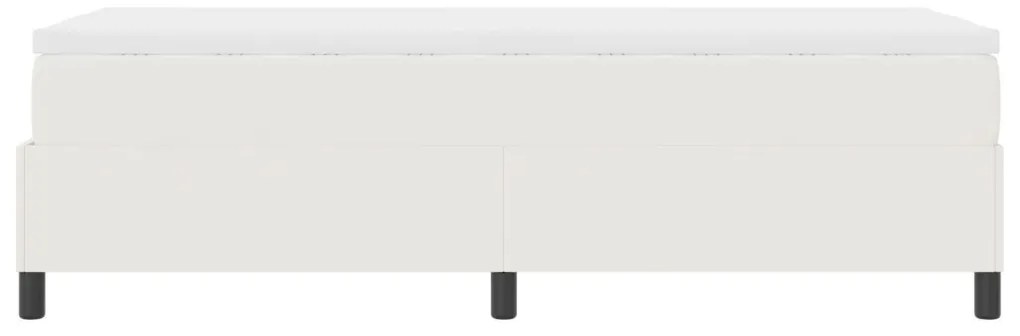Box Spring Ágy Matrac Cream 100x200 cm Kordbársony