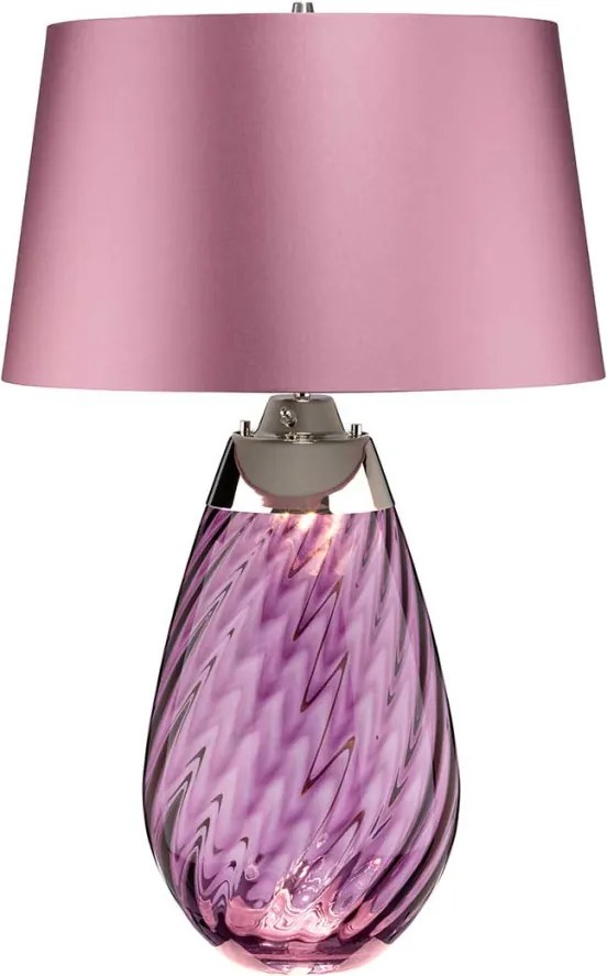 Elstead Lighting LENA LARGE LENA-TL-L-PLUM Asztali lámpa 1X7W/GU10+1x60W/E27