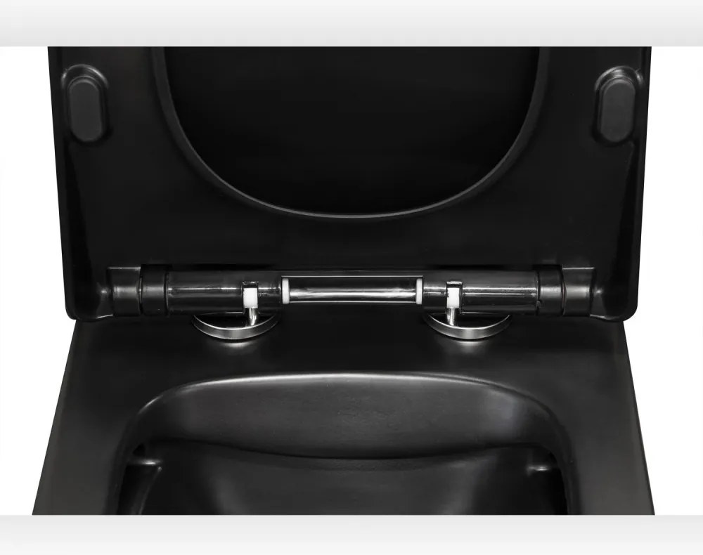 Tinos Black Duofix Delta B falba építhető WC tartály szett