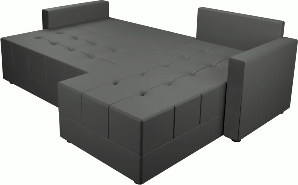 Univerzális ülőgarnitúra, szürke, DUAN ROH