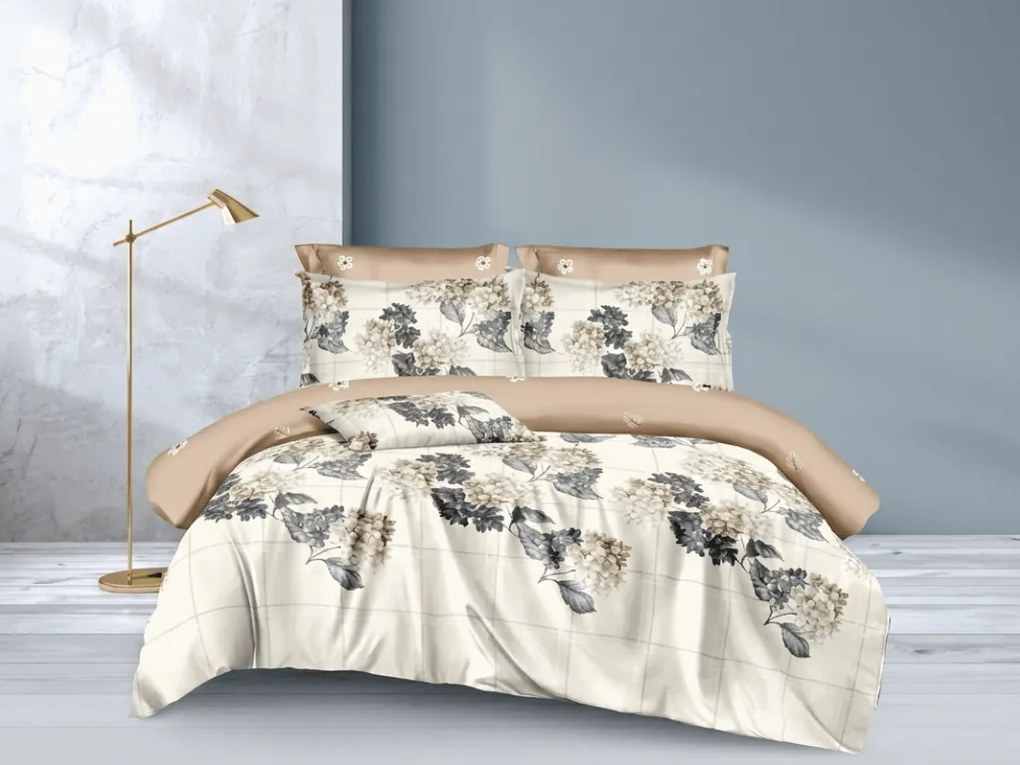 Kétrétegű ágynemű DUO SENSE NATIVA mintás + Párnahuzat 40x50 cm AJÁNDÉKBA Ágyneműhuzat mérete: 70 x 90 cm | 140 x 200 cm