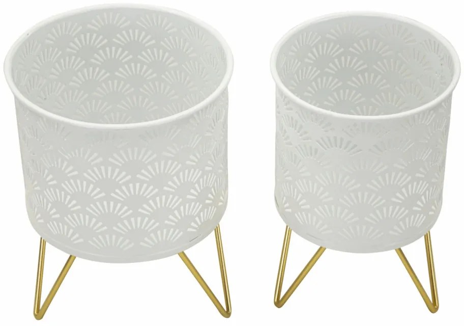 Vázatartó carly készlet 2 db ø 16x20-13x20cm