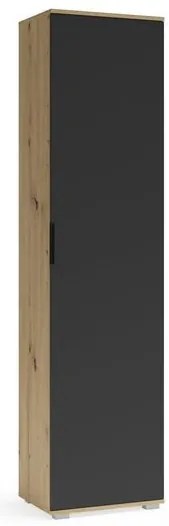 CLIF SL-50 fali szekrény kézműves tölgy/antracit