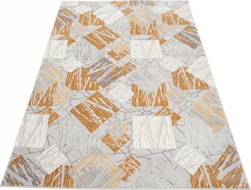 Astana Szőnyeg 80x150 Geometrikus Divatos Pasztell *12